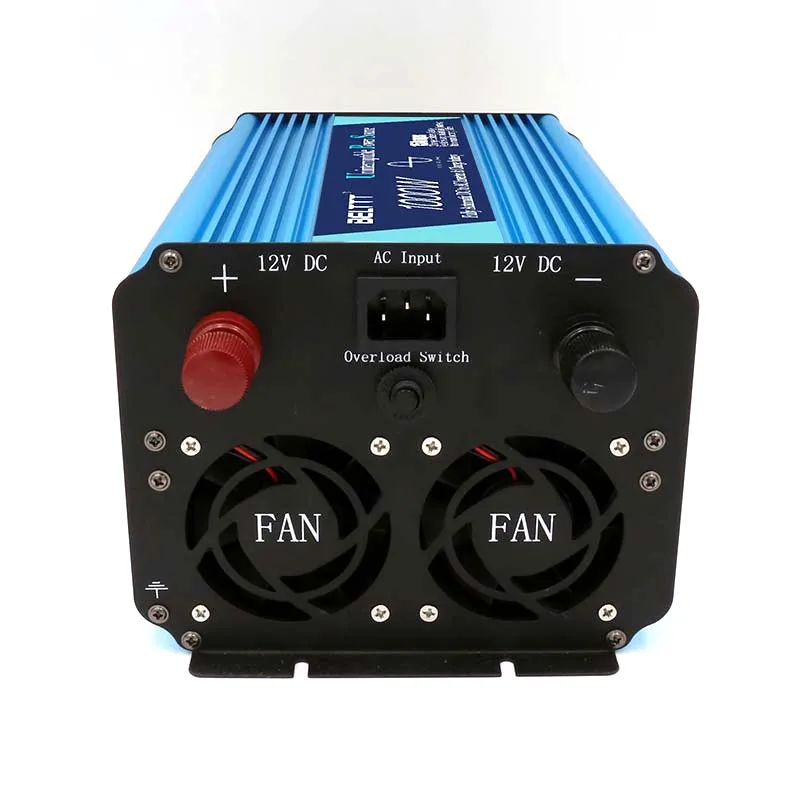 Pure Sine Wave Inverter 1000W 12v Single Phase Power Inverter with UPS Charger