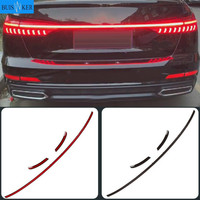 LED turn signal width light modified new streamer through tail light For audi new a6 a7 a8 D4 D5 C8 Through trunk rear lamp
