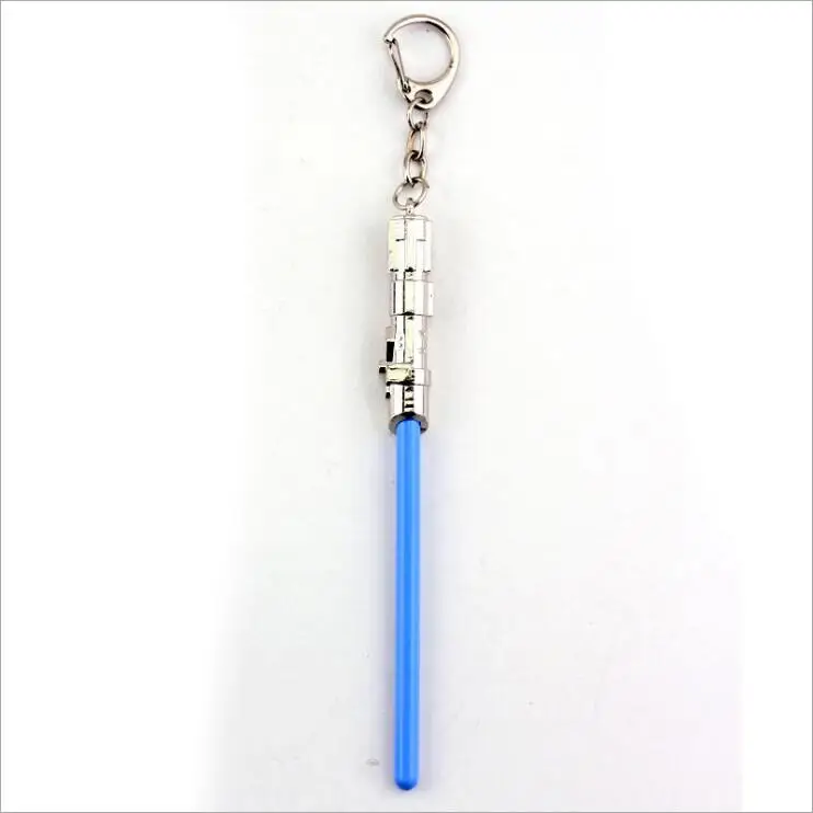 Spada laser portachiavi lunghezza Stormtrooper portachiavi portachiavi gioielli Cosplay uomo regalo Porte Clef Chaveiro Trendy