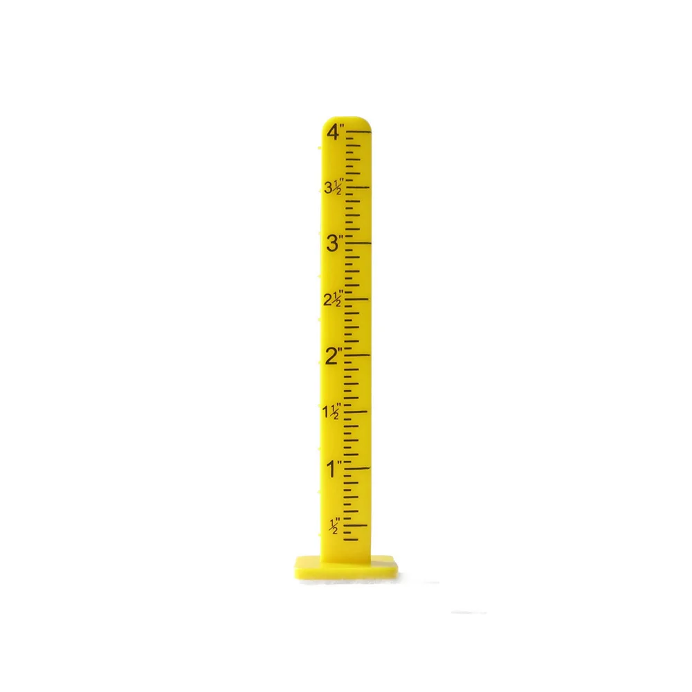 4 Inch yellow Floor Leveling  Pegs for Cement Measure Poured Self Leveling Pins 50 Pack