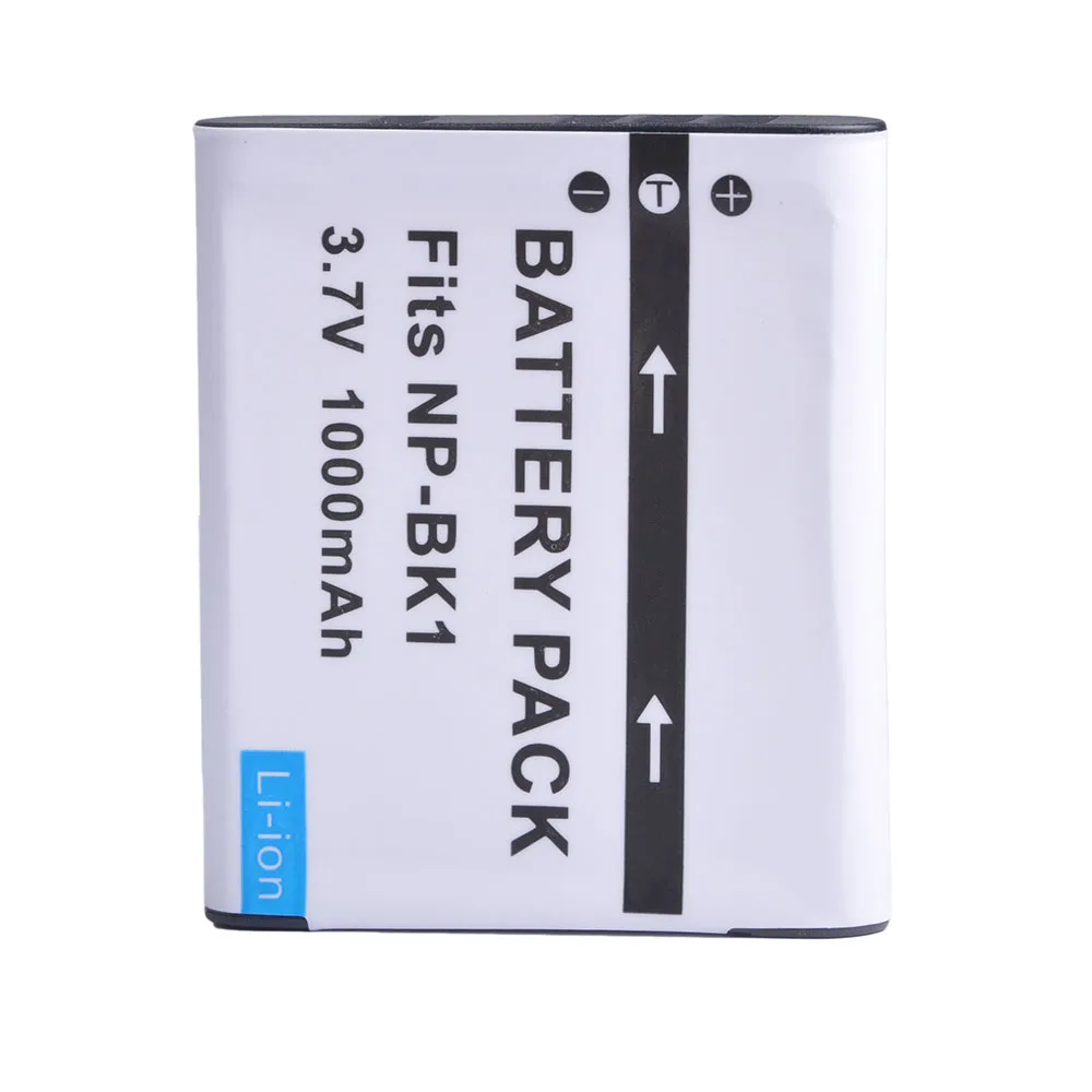 1000mAh NP-BK1 NPBK1 Batteries for Sony Cybershot MHS-PM5 DSC-W180 MHS-CM5 DSC W370 S980 S750 S780 S950 W190