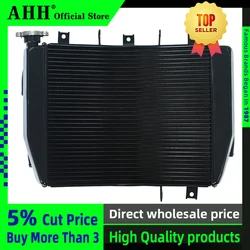 AHH Motorcycle Aluminum Radiator Cooler Cooling Water Tank for Kawasaki NINJA ZX6R 636 ZX-6R 2005 2006 ZX636 ZX600 ZX 6R 05 06