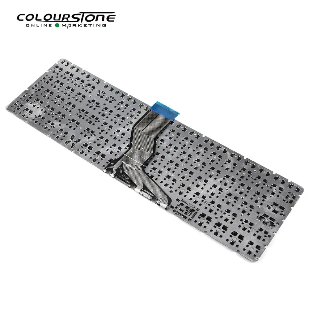 Keybard-teclado para portátil con letras verdes 15-ab 15-BC, Original de EE. UU., teclado interno, novedad