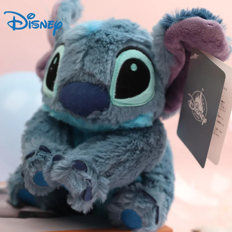 Disney-peluche de Lilo y Stitch para niños, juguete de Anime, cosas lindas, peluches Kawaii, regalo para niñas y niños, 24cm