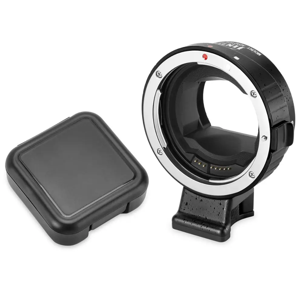 Jintu Auto-Focus Mount Adapter EF-NEX Ii Voor Canon Ef Lens Sony Nex E Mount Camera A6500 A6300 a6000 A7 A7R A7RII A7RIII A9