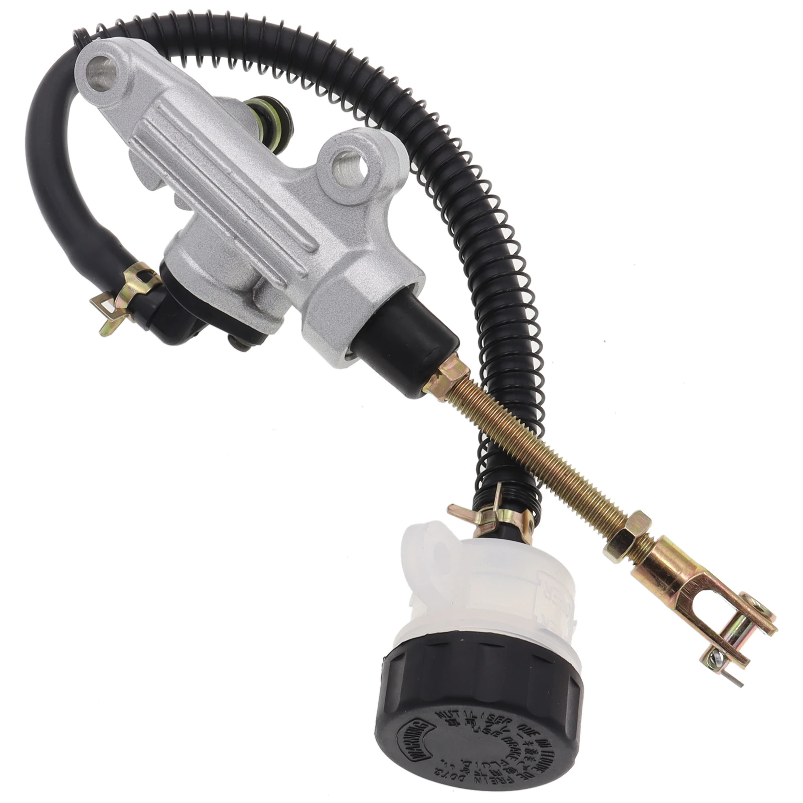 Motorcycle Rear Brake Master Cylinder Pump with Reservoir for Yamaha 1986-2006 ATV Banshee 350 YFZ350 5FK-2583V-00-00