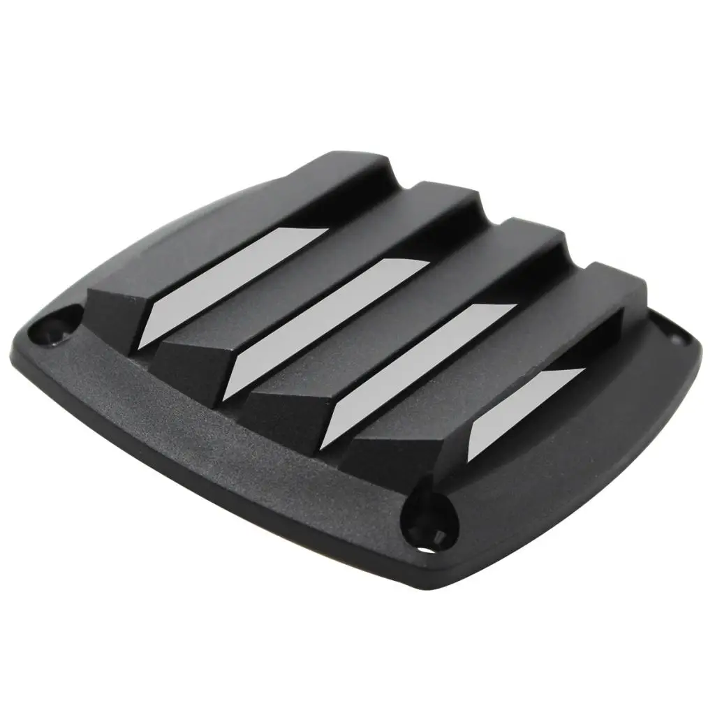 Black ABS Plastic Vents Hull Air Ventilation for 3 In Marine Boat Tube Hose