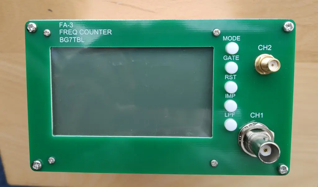 

by BGTBL FA-3 FA3 Frequency Counter Frequency Meter 1Hz-6G 11Bit/Sec FA-3 FREQ COUNTER