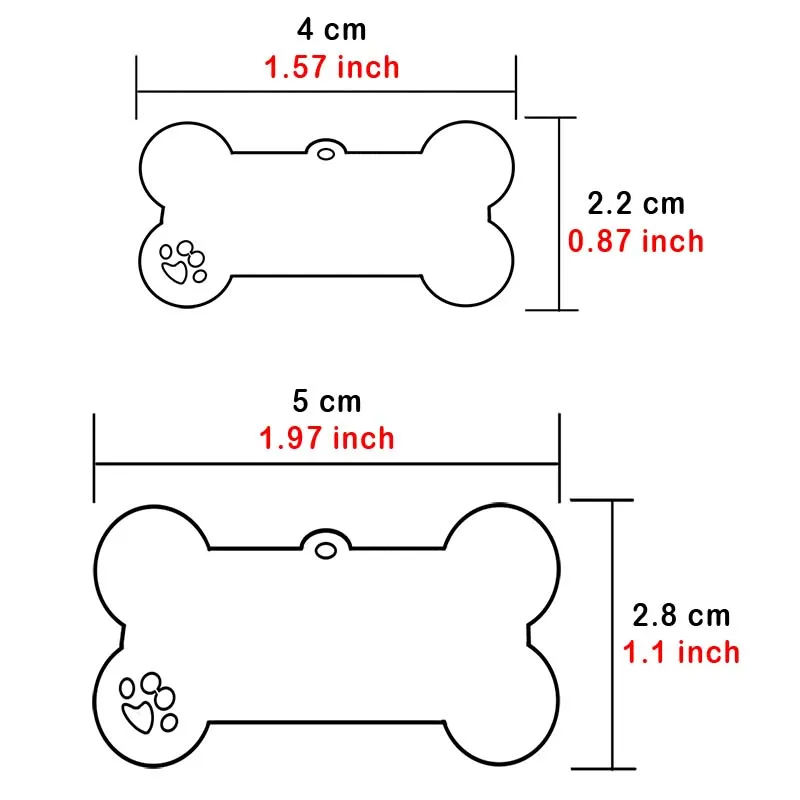 Etiqueta de identificación de mascota, llavero grabado gratis personalizado para gato, cachorro, perro, llavero colgante, pata de hueso, accesorios