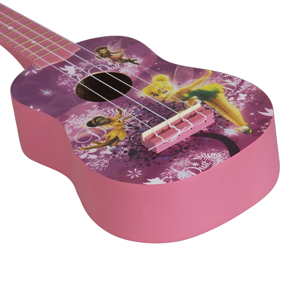 Ukelele Soprano de 21 pulgadas, ukelele de tilo púrpura Dream Girl, Guitarra hawaiana de 4 cuerdas, instrumento Musical para niños, regalo, Mini Guitarra