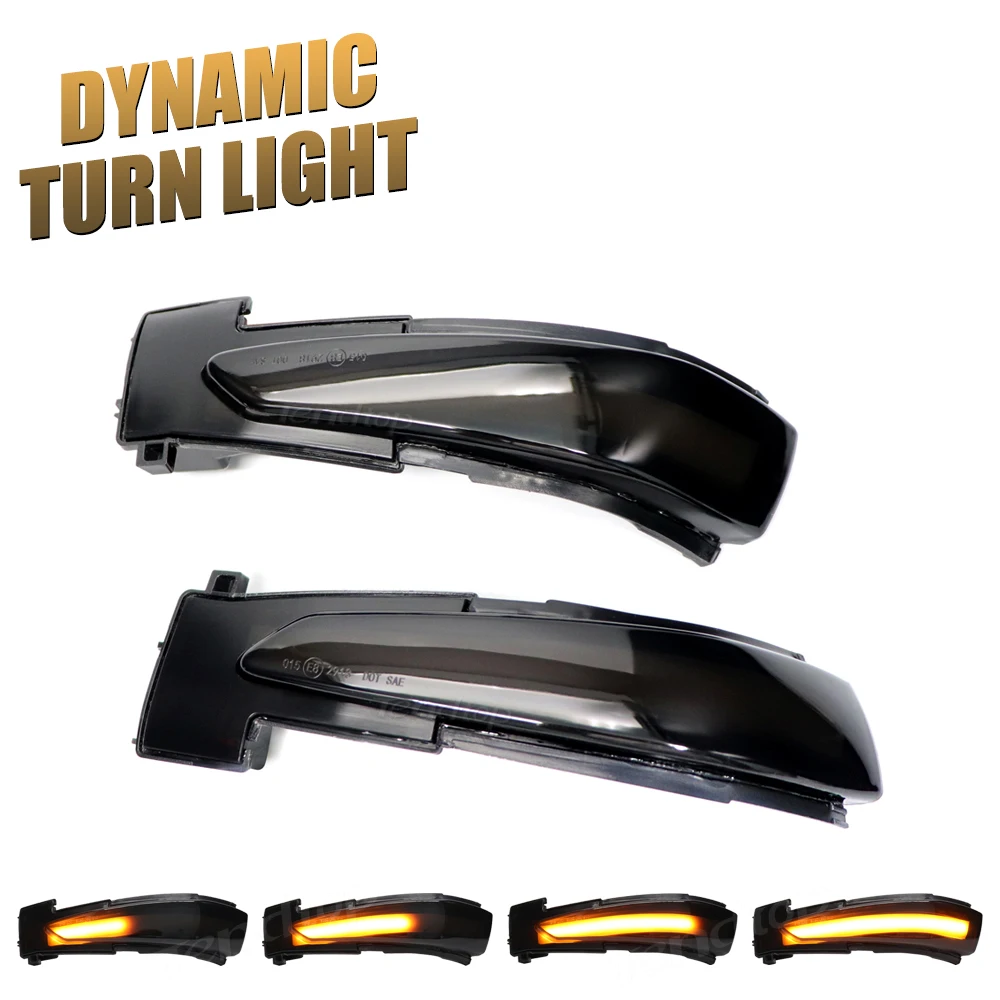 Car Light Turn Repeater Rearview Flashing Turn Siganl Light For Peugeot 508 SW 2010-2017 For Citroen DS5 C4 Grand Picasso II