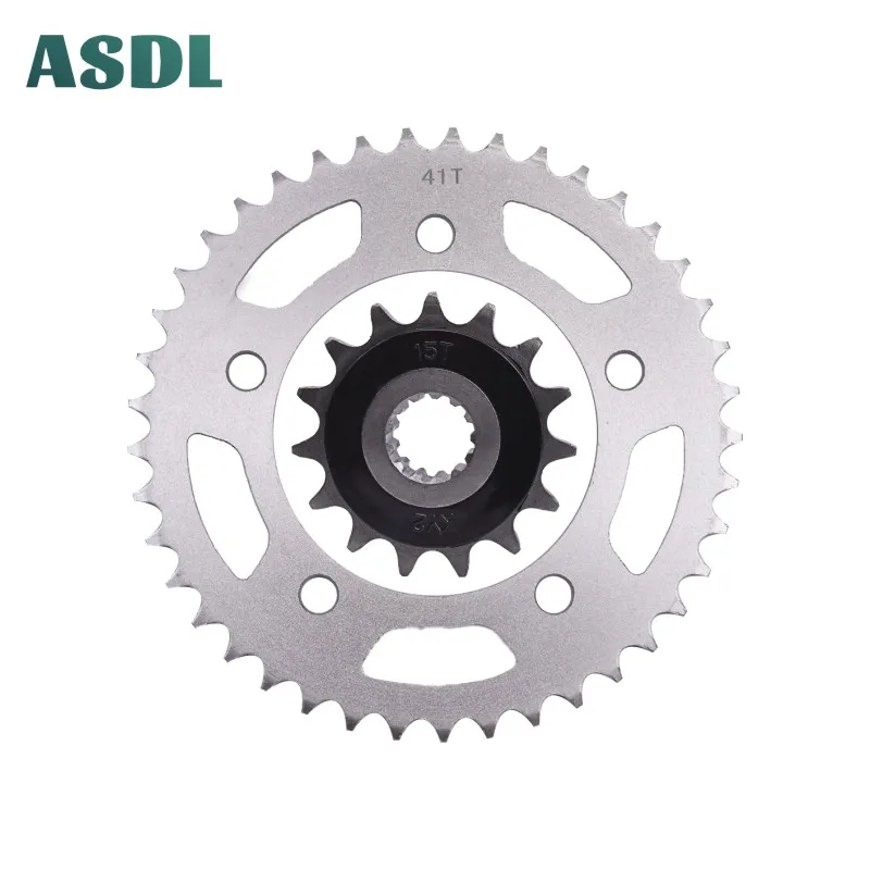 520-15T 520-41T Motorcycle Drive Chain and Front Rear Sprocket Kit for Honda NC700 NC 700 S X 2012 2013 2014 2015 NC700S NC700X