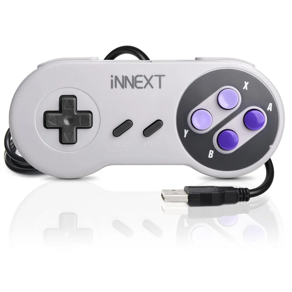 

Wired USB Game Controller Gaming Joystick Gamepad Controller for Nintendo SNES Game pad for Windows PC MAC Computer Raspberry