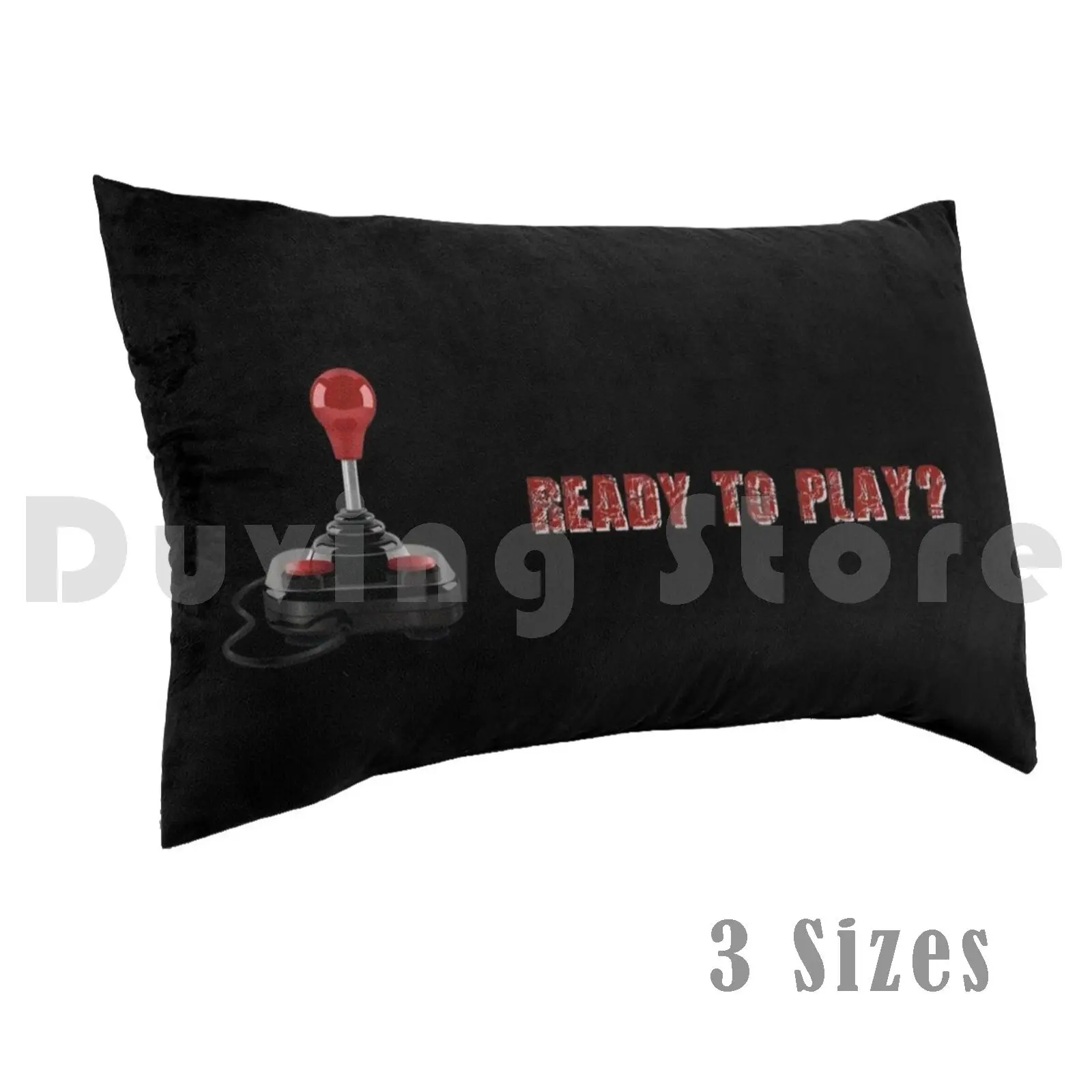 Ready To Play ? By Mommotti Pillow Case DIY 50*70 Play Games Ready Joystick Mommotti Pc Ps Nerd