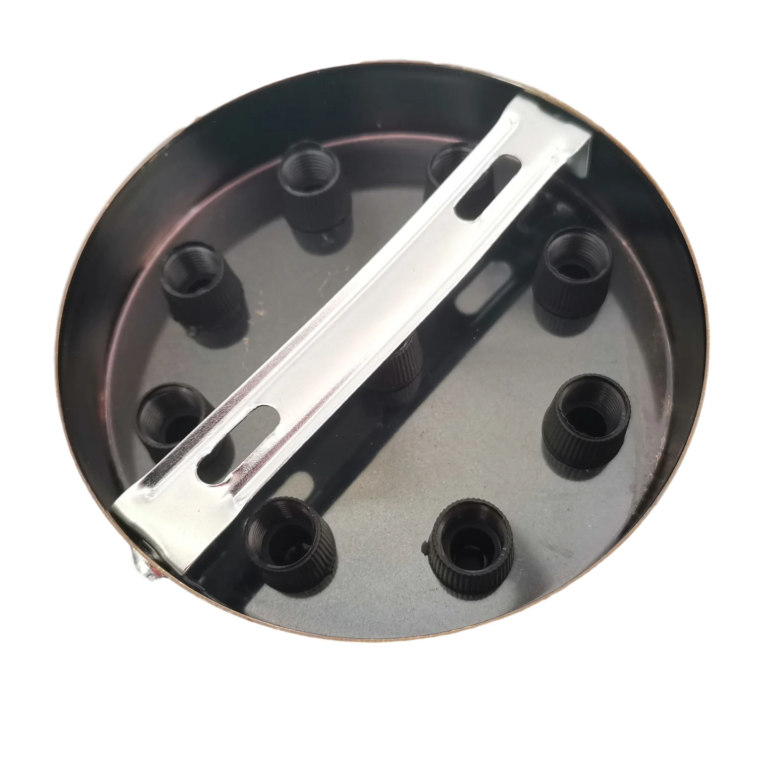 NEW Socket Lamp Base Holder Ceiling Canopy Sconce Mount LED Vintage Pendant Light Lamp Disc Base