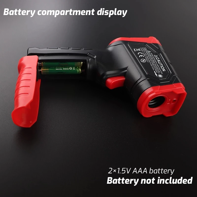 TASI Digital Pyrometer Thermometers Non Contact Laser Thermometer Temperature Gun infrared thermometer termometro infrarojo