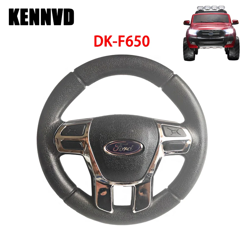 DK-F650 Ford Raptor Children Electric Car Steering Wheel,Kid's Ride On Off-Road Vehicle Steering Wheel