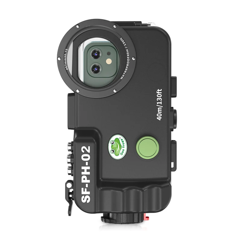 New Model Seafrogs 40Meter Waterproof Phone Case No Application For Iphone 13/13mini/13pro/13pro max