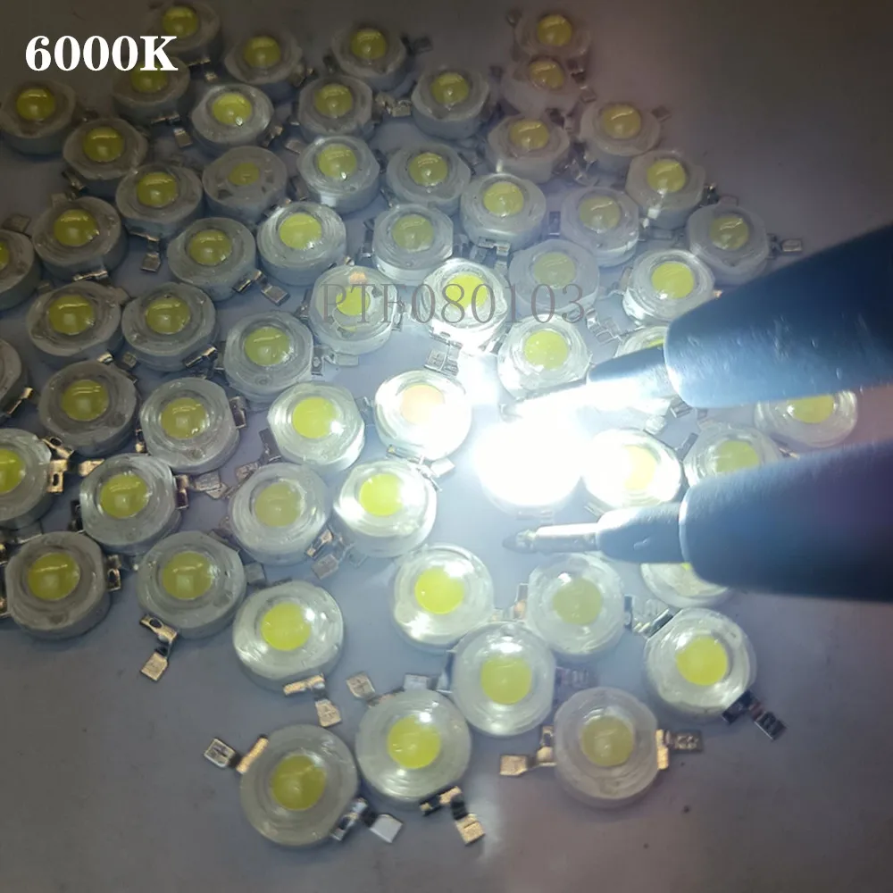 100-100 0Pcs LED COB Lampe Chip 1W 3W 3,2-3,6 V Eingang 100-220LM Mini Led-lampe Diode SMD Für DIY LED Flutlicht Scheinwerfer Downlight