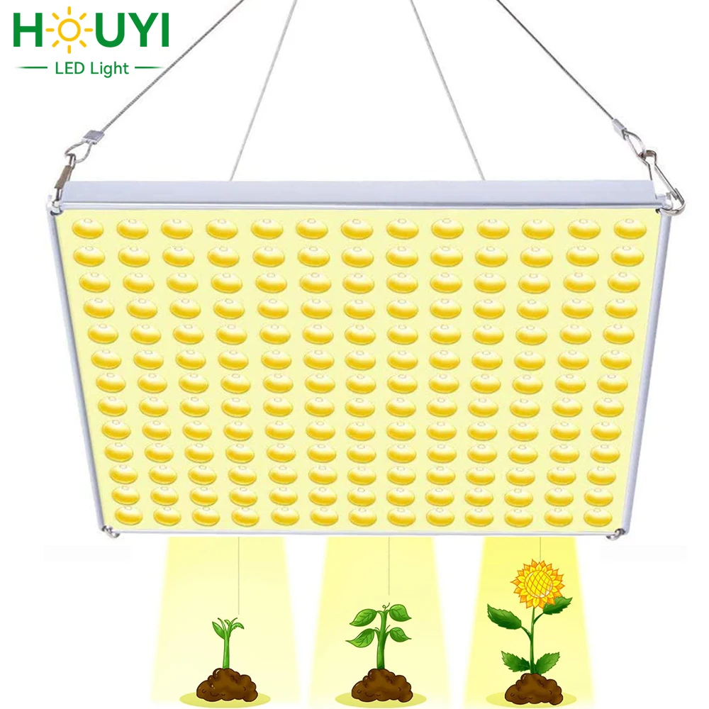 HOUYI LED Grow Light 75W Full Spectrum 3500K Plant Light Grow Lights Indoor Plants Hydroponics Greenhouse Seed Veg Flower Light