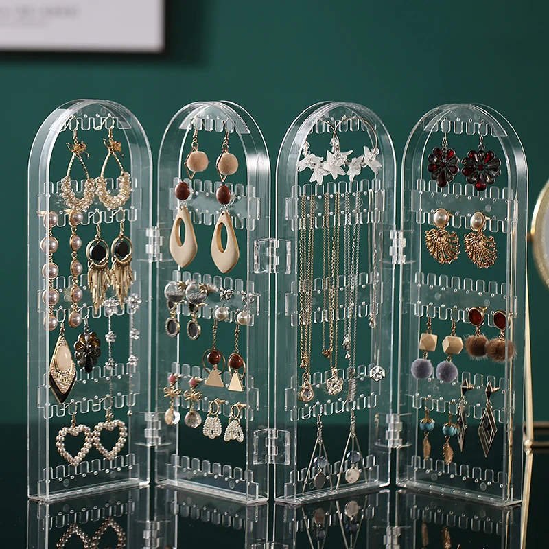 Earring storage box Jewelry ear stud box Display rack Accessory box Storage rack INS wind packing box