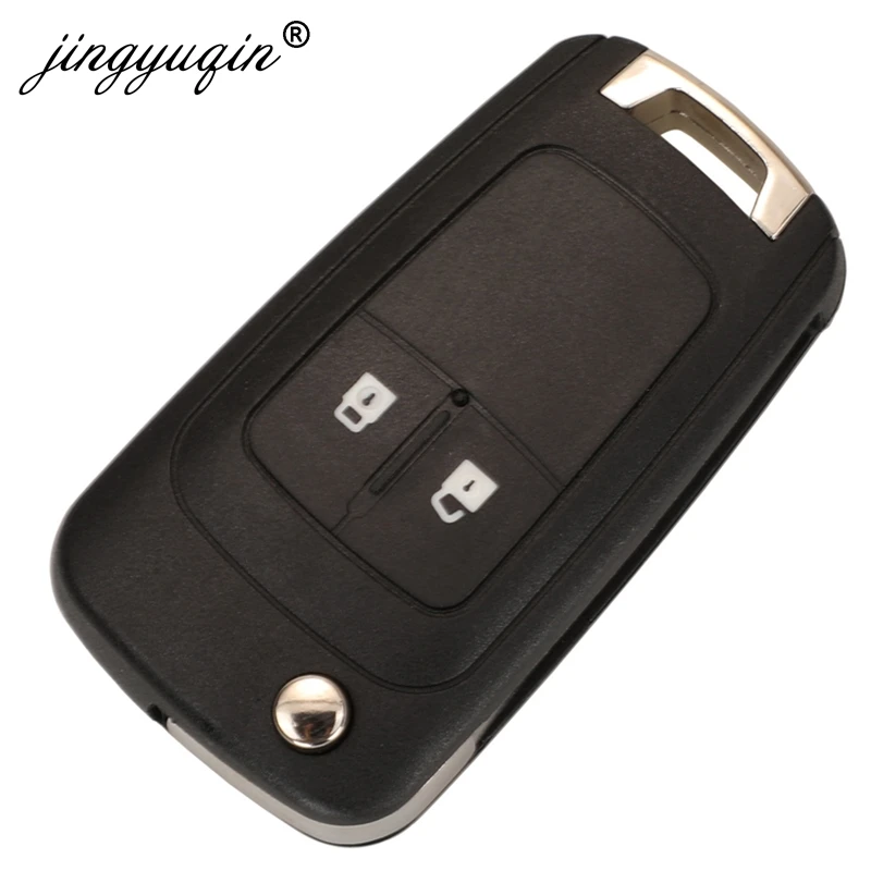 jingyuqin G4-AM433TX 433Mhz ID46-PCF7941 Car Remote Key Fob for Opel/Vauxhall Corsa D 2007+2012 Meriva B 2010+2014 Flip Control