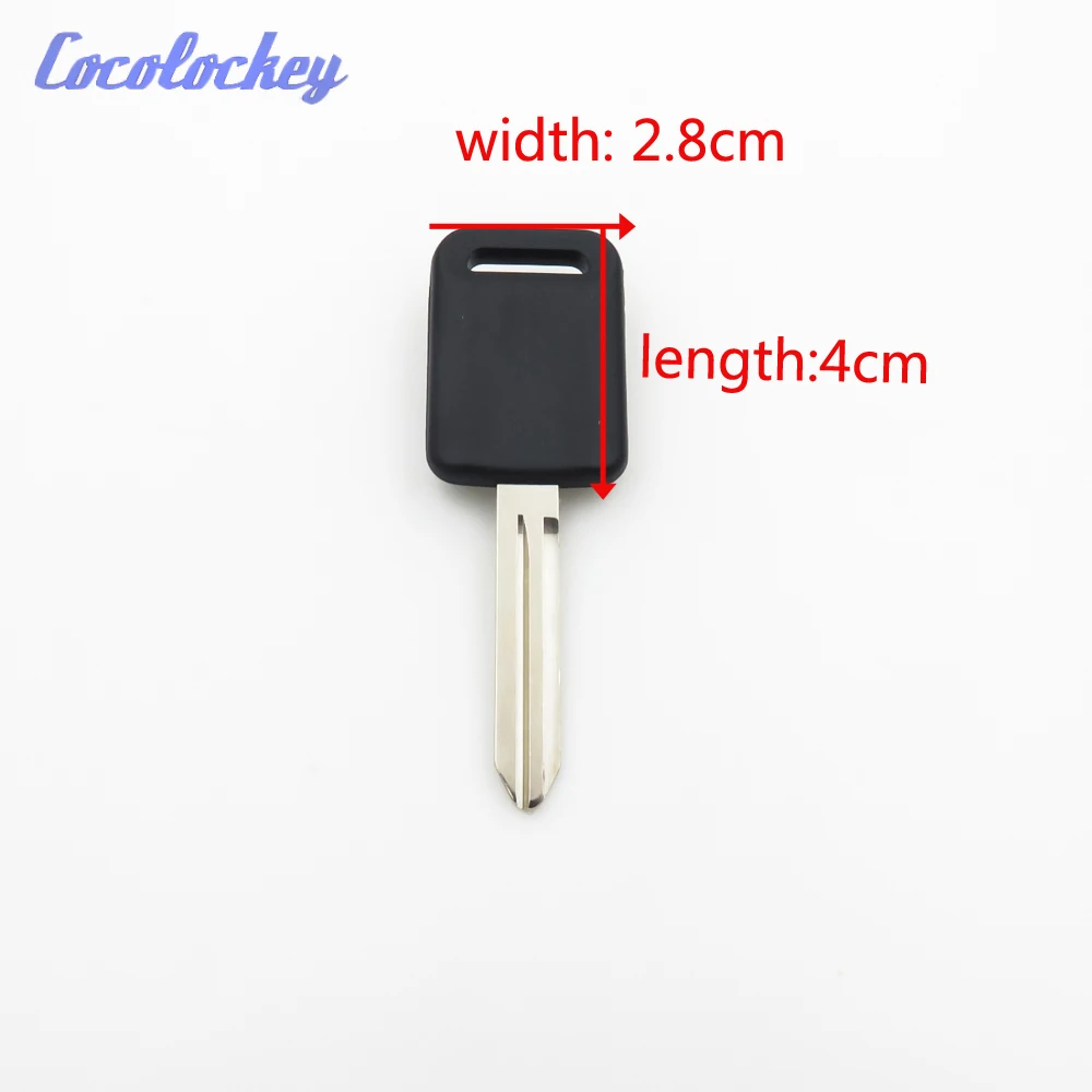 Cocolockey Replacement Transponder Chip Key Shell FOB Cover NO CHIP INSIDE for Nissan Car Key Blade NSN14 10pcs/lots No Logo
