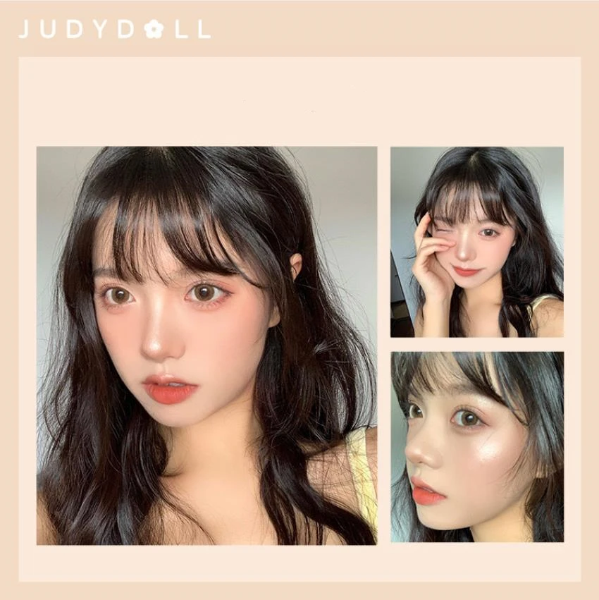 Judydoll Bronzer And Contour Blush Palette Nose Shadow Blusher Face Vitality Nude Makeup Natural Color Rendering Long-Lasting