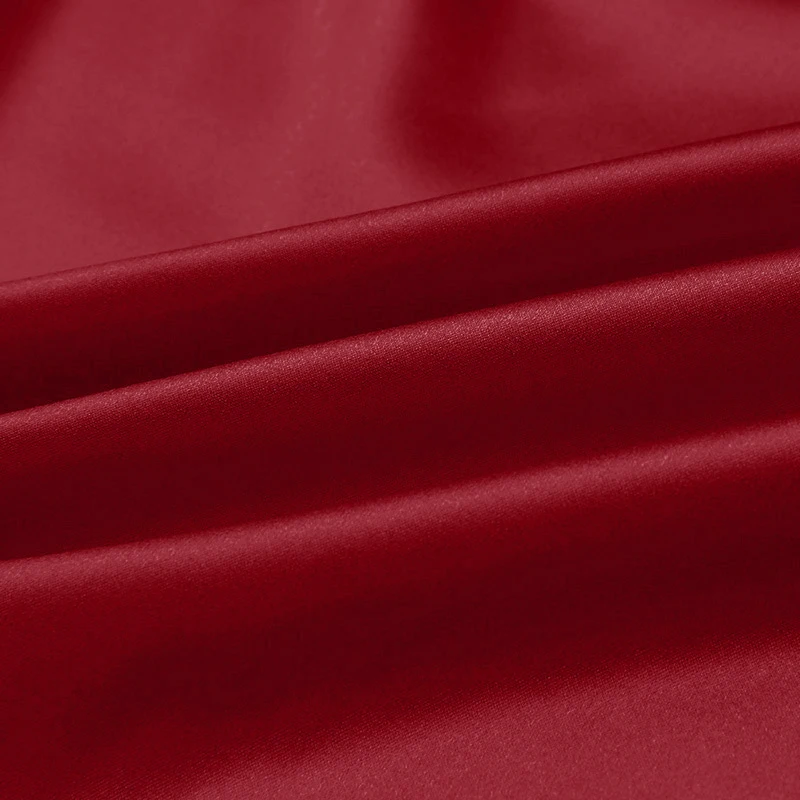 22MM 100% Mulberry Silk Satin Fabric Solid Color Charmeuse Cloth For DIY Sewing Width 114cm in meters