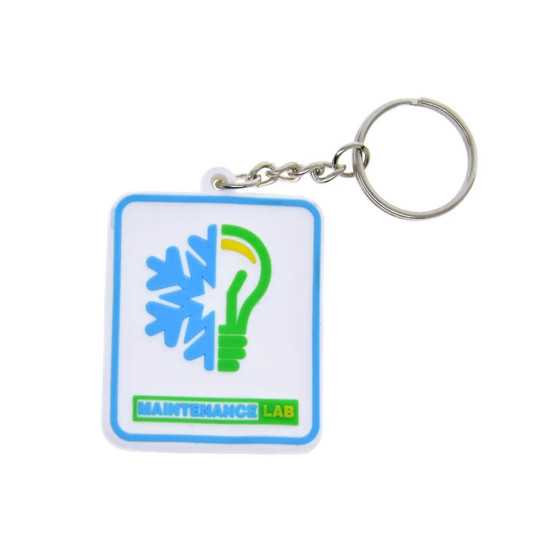 Individuell geformter 3D-Schlüsselanhänger aus weichem PVC als Werbegeschenk – Detail 3