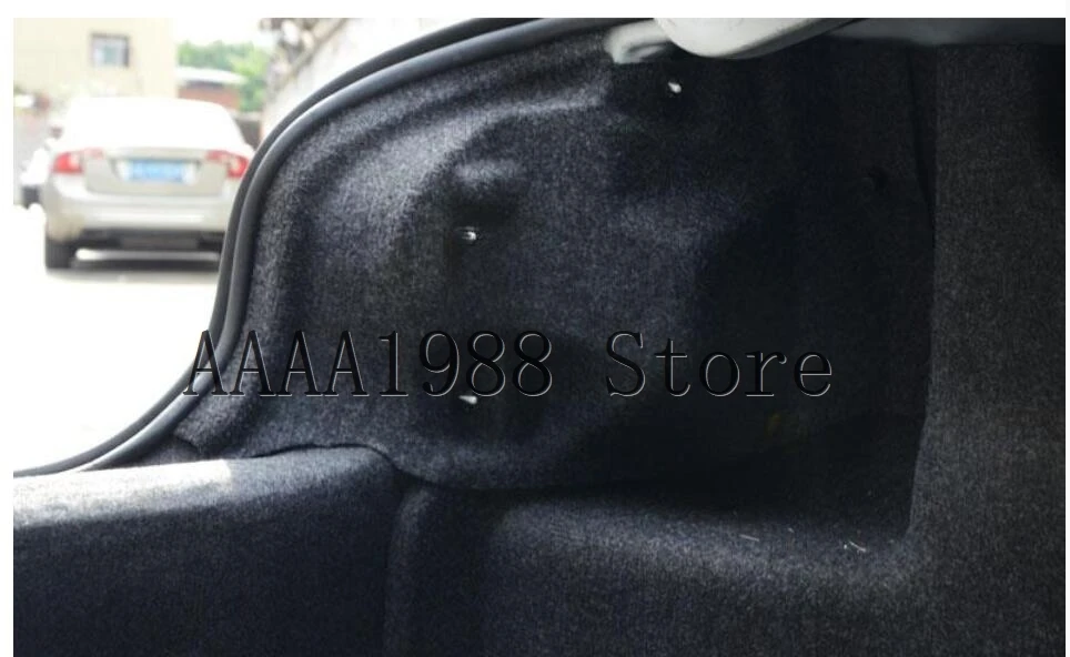 for Peugeot 301 Elysee Trunk Firewall Mat Pad Cover Deadener Interior Heat Sound Noise Insulation Cotton