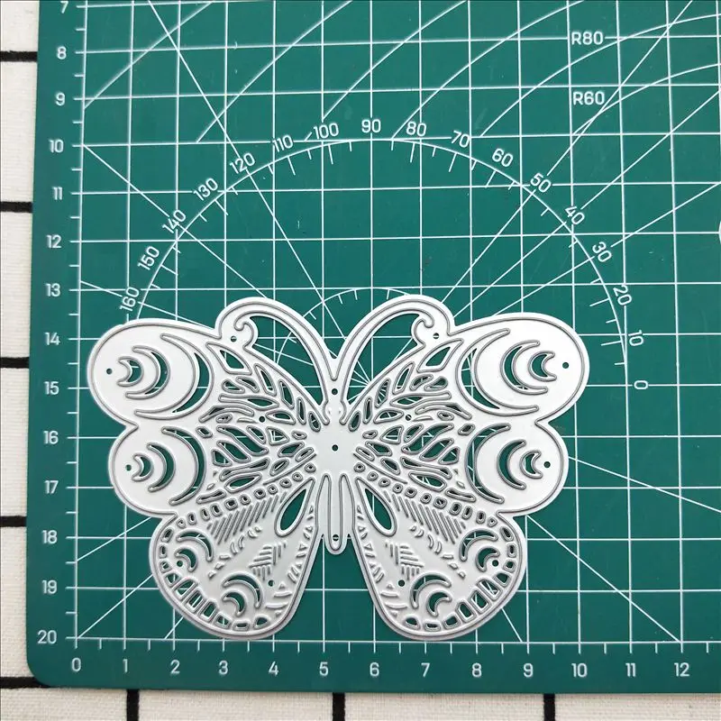 Matryce do cięcia metalu butterfly duże rozmiary Scrapbooking na karta ślubna dokonywanie DIY tłoczenie cięcia nowy wzór rzemiosła