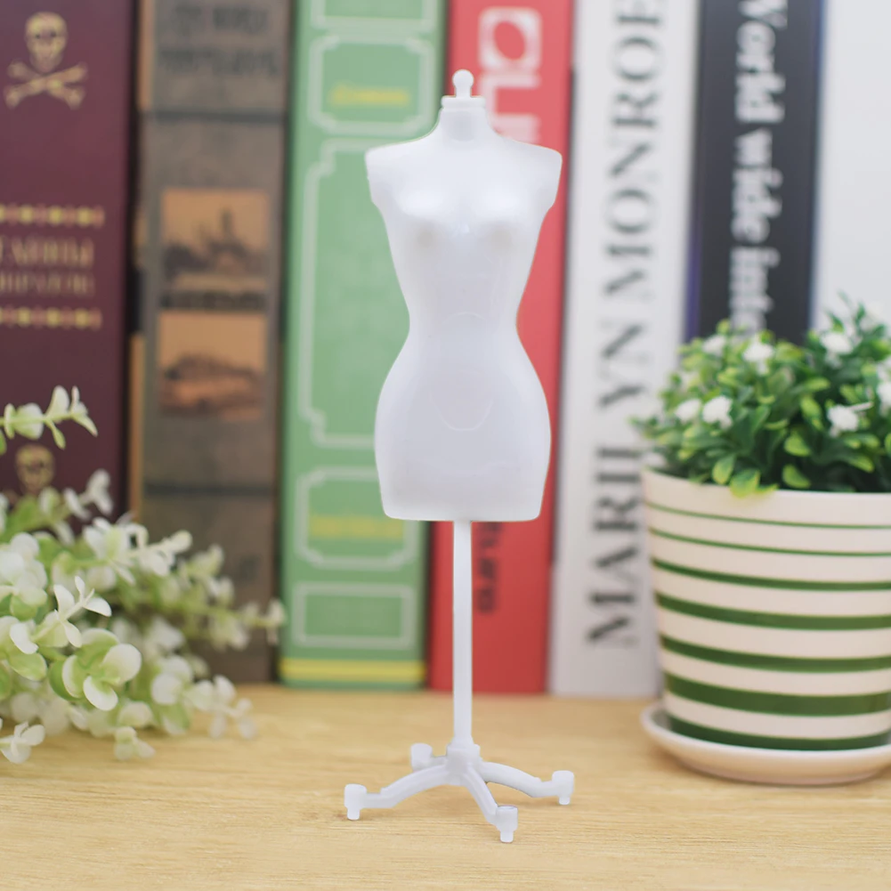 1 Pcs 22cm Accessories Display Stand Holder Dress Clothes Mannequin Model For Doll DIY home decor Women Garment Doll Dress Stand