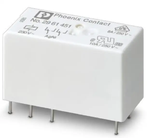 10 pcs REL-MR-230AC/21-21 2961451 2NO+2NC | 230VAC | With no light | 8A  Relay module