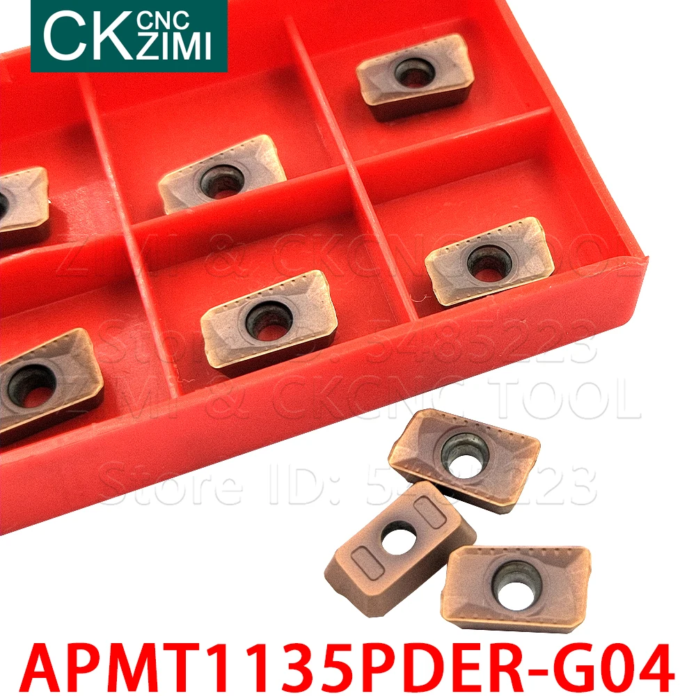 APMT1135PDER-G04 BP1025 APMT 1135 inserti in metallo duro inserti di fresatura utensili tornio per metallo CNC utensili indicizzabili per acciaio inossidabile