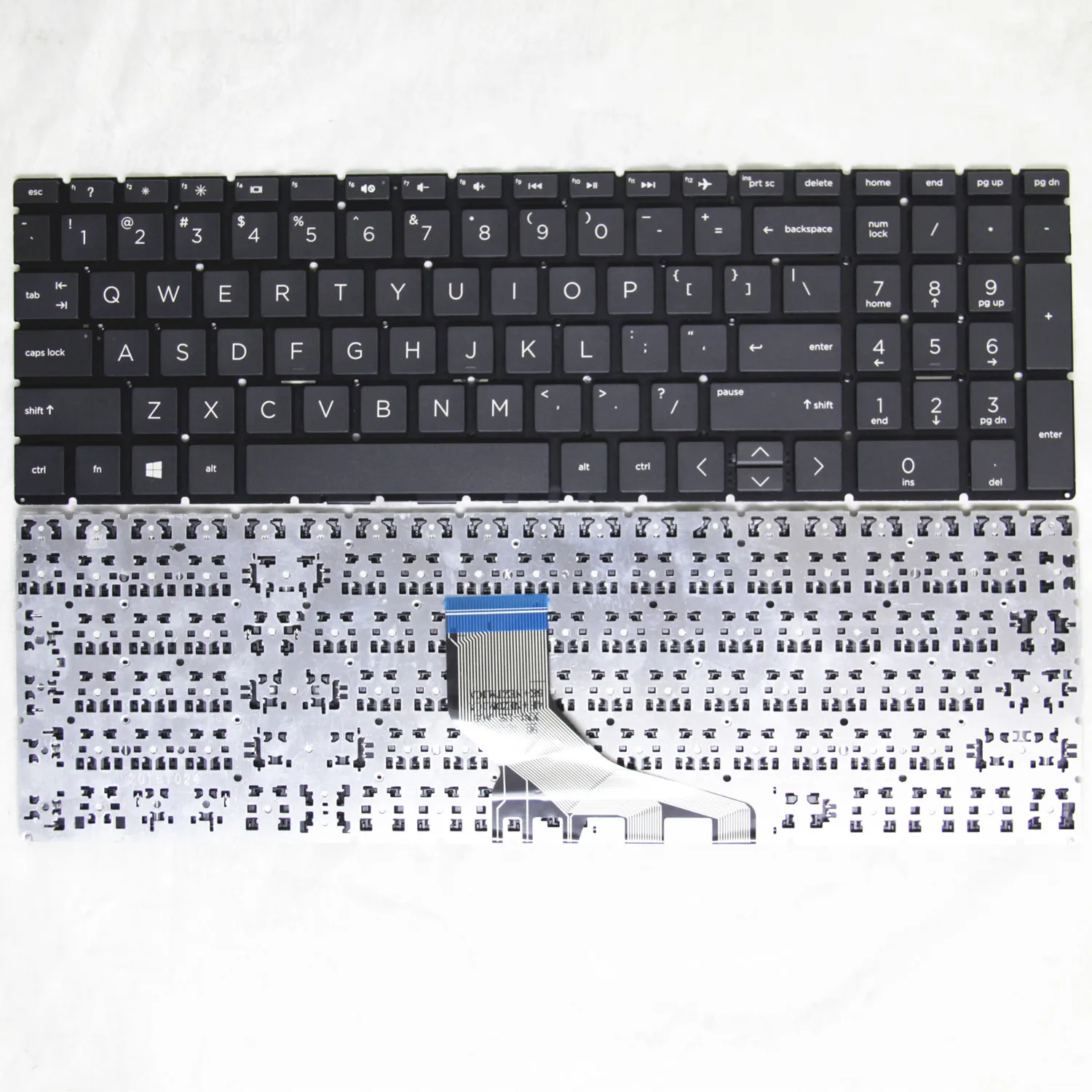 100%New Original US HP Pavilion 15-DA/DK 15-DB 15-DX 15-DR 250 G7 255 G7 15-DS 15-CS W142 C133 C139 C135 C136 English Keyboard