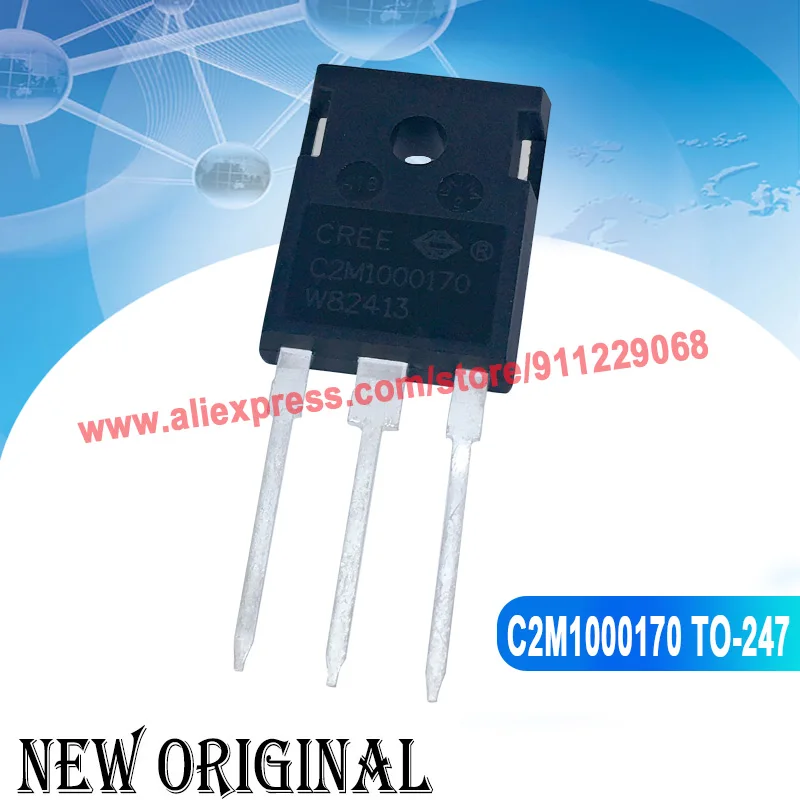 (2pieces)C2M1000170 C2M1000170D TO-247 1700V 4.9A