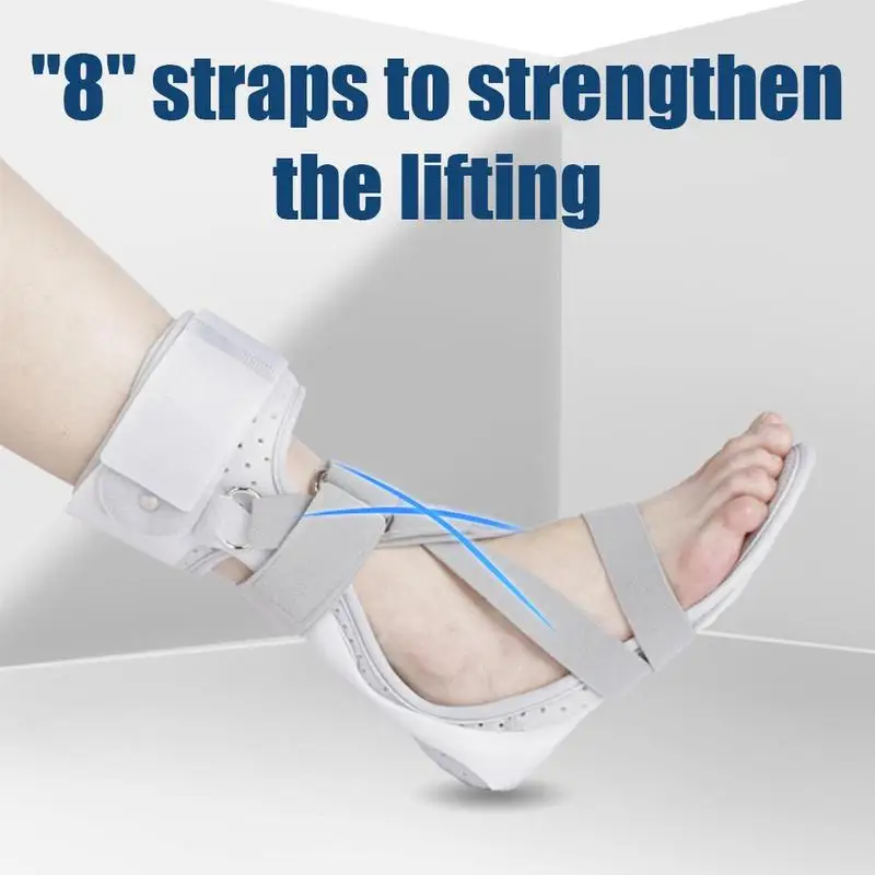 Foot support stroke stroke sagging correction shoe fracture shape protect brace rehabilitation fixation ankle joint Q4S5