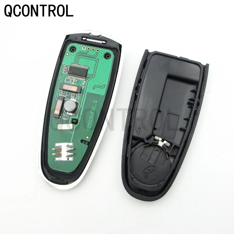 QCONTROL BT4T-15K601-Cx Smart 4+1 5 Button Remote Car Key Fob for Ford Edge Escape Explorer Taurus Flex Focus 315/433MHz PCF7953