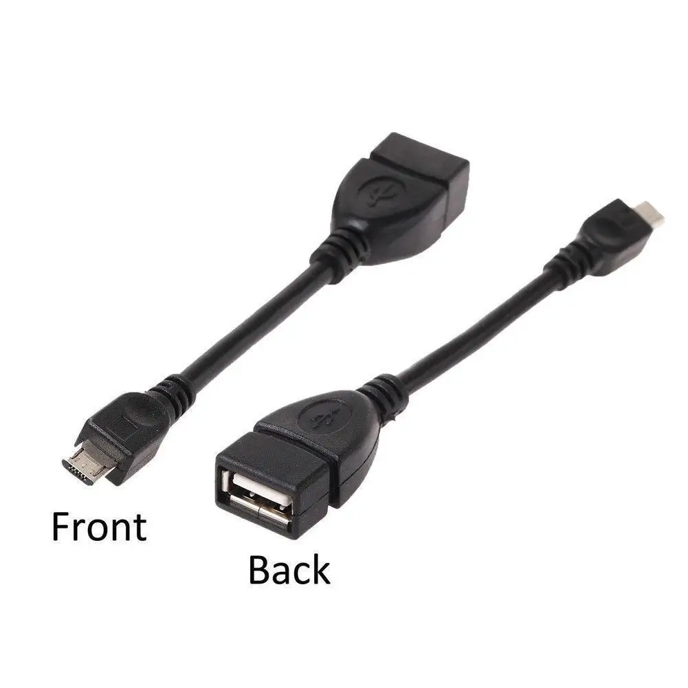 1/2Pcs Micro Usb Male Host Usb Female Otg Adapter Cable Tablet Pc Line For Android Phone Cellphone Accessories Data J7Y9