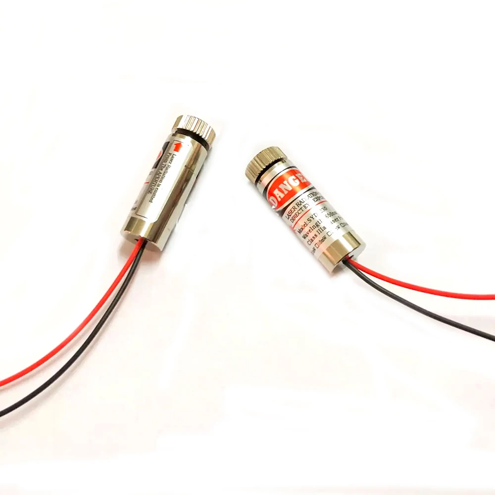 50mW 650nm 12x35mm DOT/Line/Cross positioning Adjustable Focusable 3V-4.5V Red Laser Module 12mm LED Module LD Light