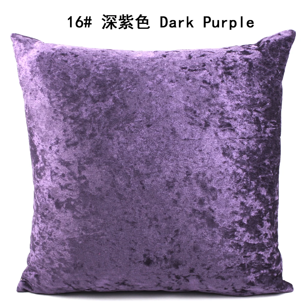 Custom 30*45 35*50 40*60cm Polyester Ice Velvet Cushion Covers HT-PIVBC-A