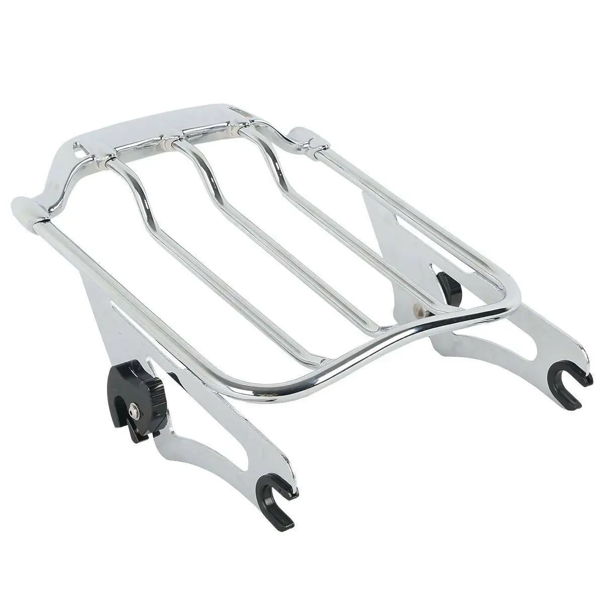 Motorcycle Two Up Luggage Rack For Harley Touring Road King Street Glide 2009-2024 Air Wing