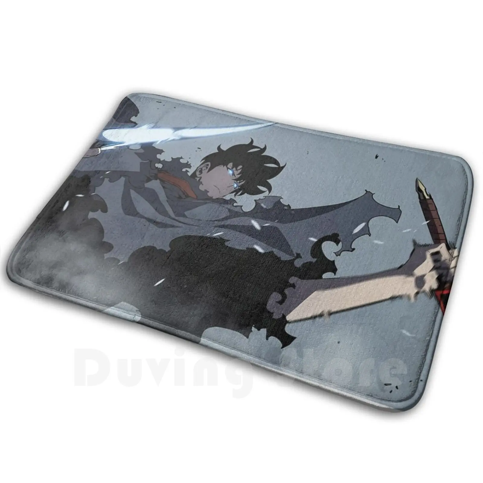 Sung Jin-Woo Manhwa-Mat Rug Carpet Anti-Slip Floor Mats Bedroom Anime Manga Assassin Manhwa Manhua Solo