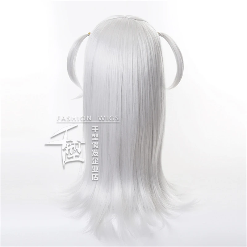 Hololive ENG Gawr Gura Shark Cosplay Wig Halloween Carnival Party Wigs Women Heat Resistant Synthetic Hair + Wig Cap