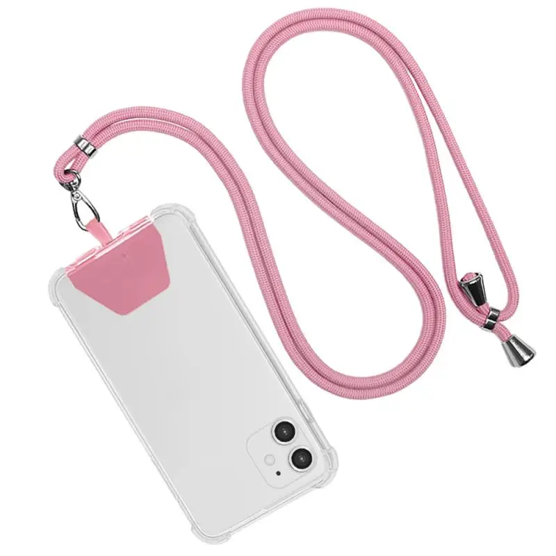 Adjustable Phone Lanyard Detachable Neck Cord Lanyard Anti-Lost Easy-Install For All Phones Case Combination Accessories