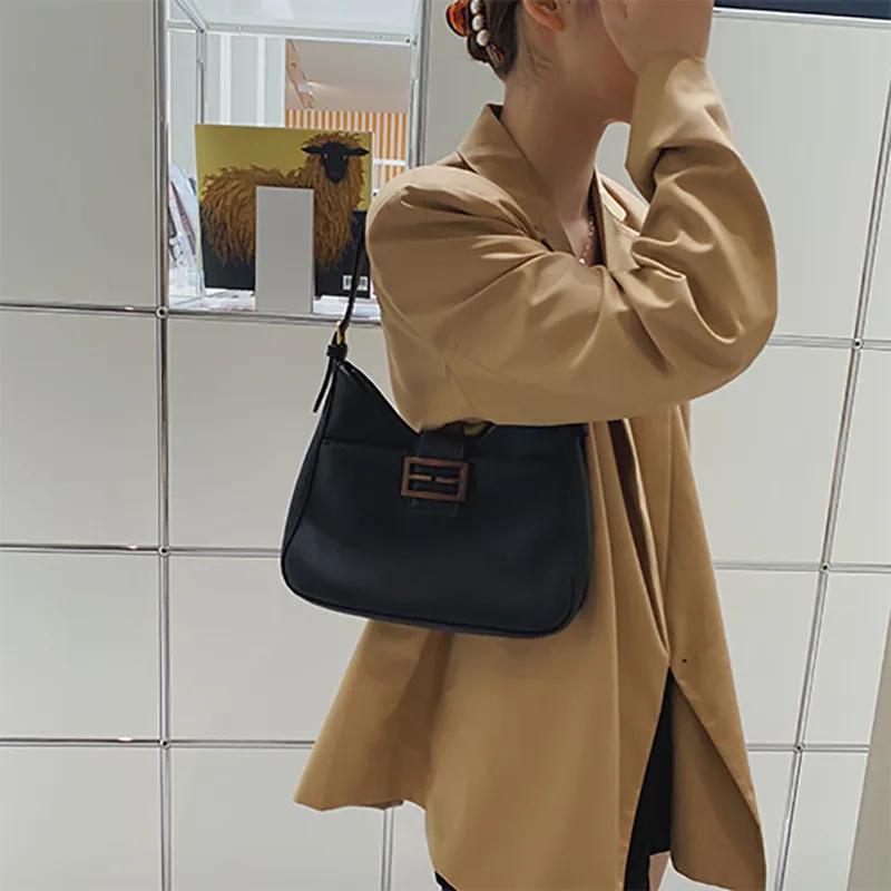 Retro Totes Bags For Women 2020 Fashion Purse Matte Suede Women Handbags Solid Underarm Bags Female Retro Shoulder Totes Bags