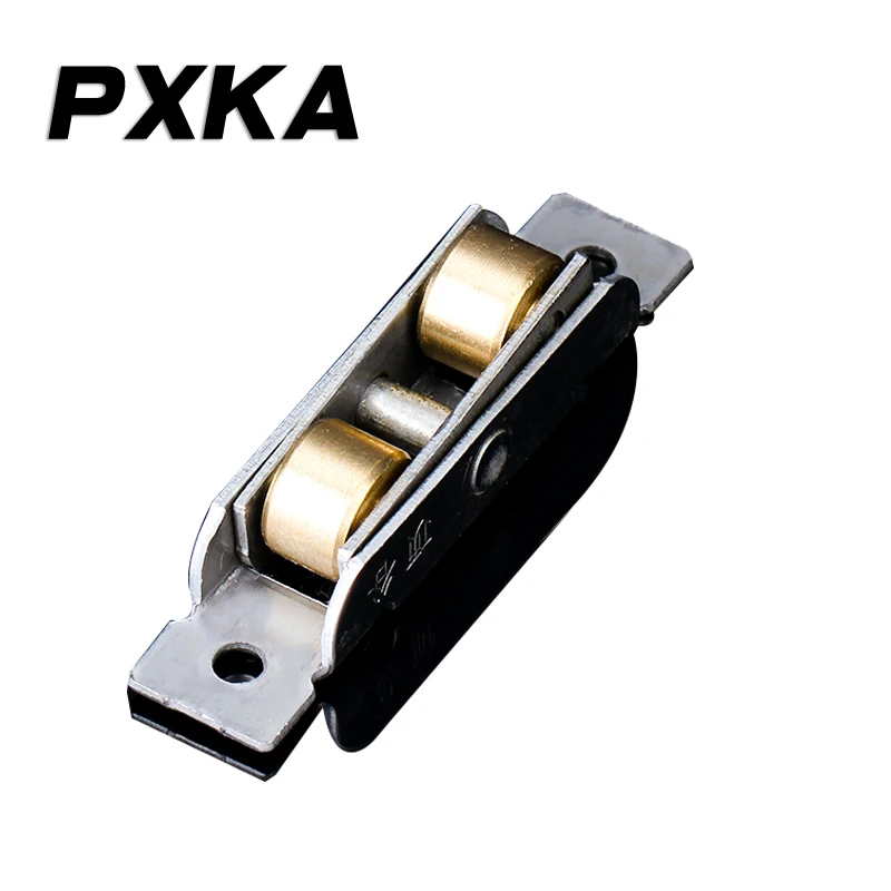 

Free shipping 4pcs Stainless steel pure copper plastic steel window pulley 7780/8088 sliding door pulley