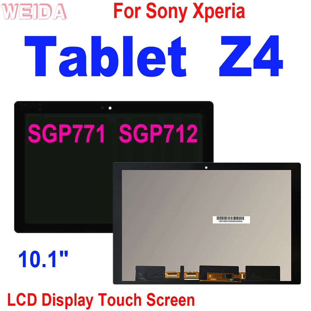 

AAA+ LCD For Sony Xperia Tablet Z4 SGP771 SGP712 LCD Display Touch Screen Digitizer Assembly For Sony Tablet Z4 LCD Replacement