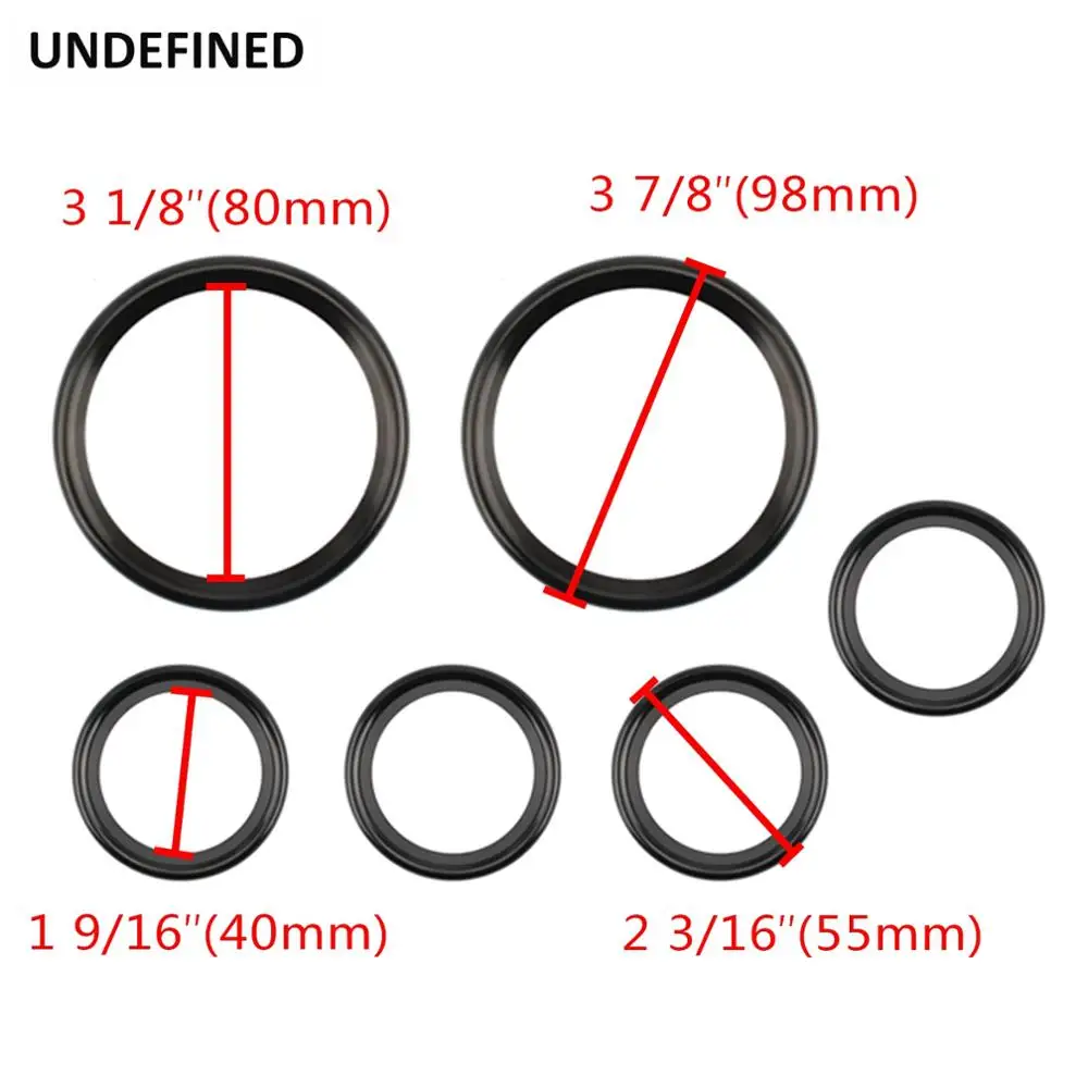 Motorcycle Speedometer Trim Ring Instrument CNC Cover Burst Gauge Bezel Kit For Harley Touring Electra Street Tour Glide 96-2013 images - 6